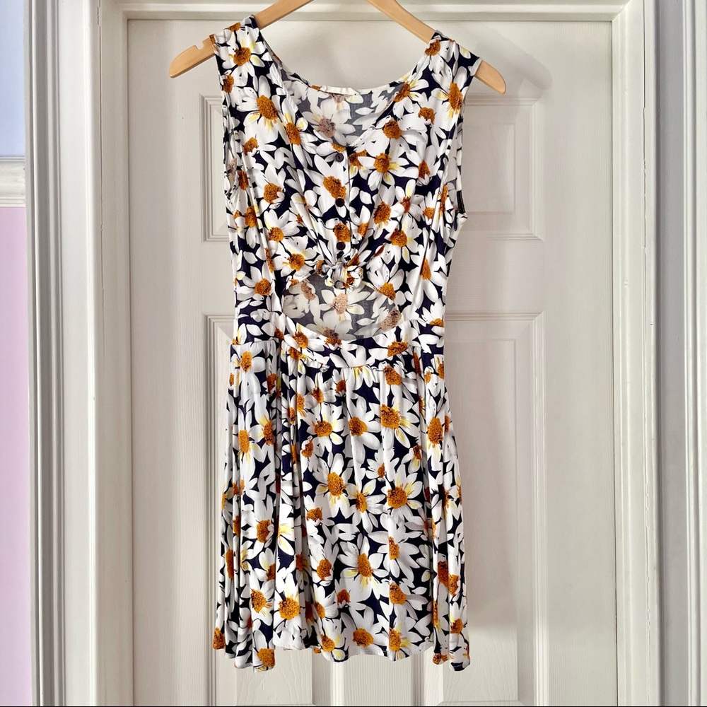 Lush Floral Mini Dress